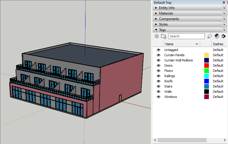 دانلود sketchup 2023 برچسب