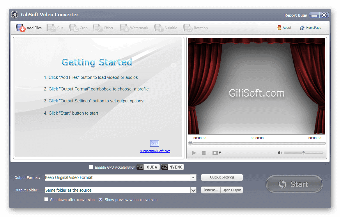 دانلود Gilisoft Video Converter