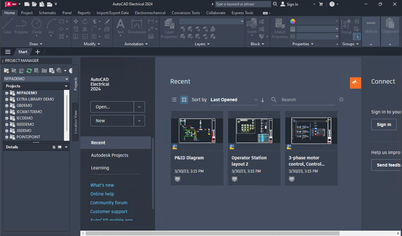 دانلود نرم افزار Autocad Electrical 2024