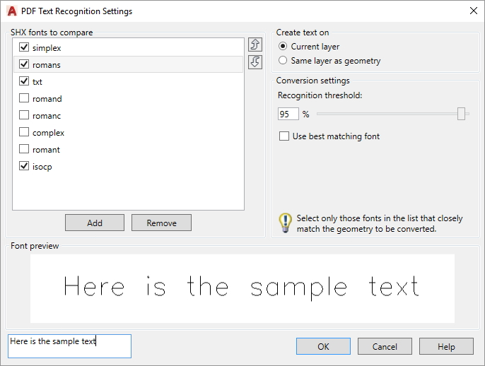 IMport PDF in autocad 2018